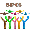 5Pcs Funny Poop Sticky Squishy Rubber Flying Finger Novelty Stress Relief Toys | Ejection Stretchy Stress Relief Party Favors
