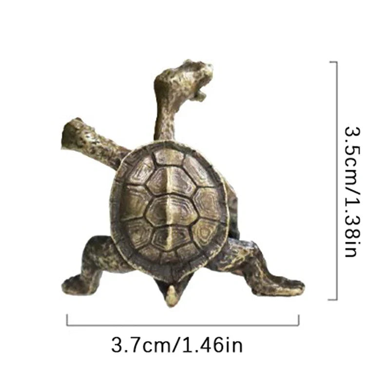 Mini Metal Turtle Incense Holder | Cute Animal Sandalwood Stick Burner for Home Decor