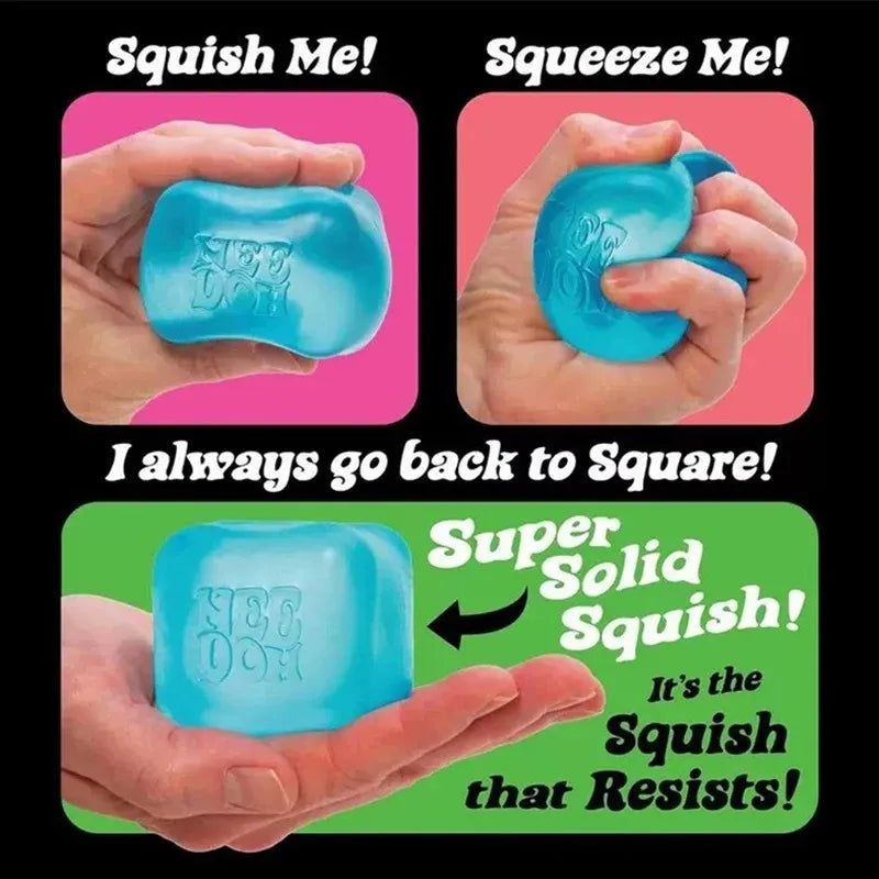 Sensory Stress Reliever Cube | Fidget Toy for Anxiety & Focus