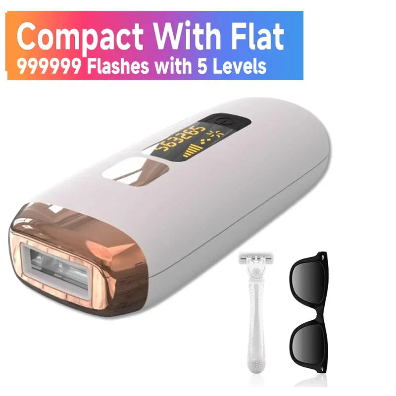 IPL Laser Epilator – Painless Hair Removal Device