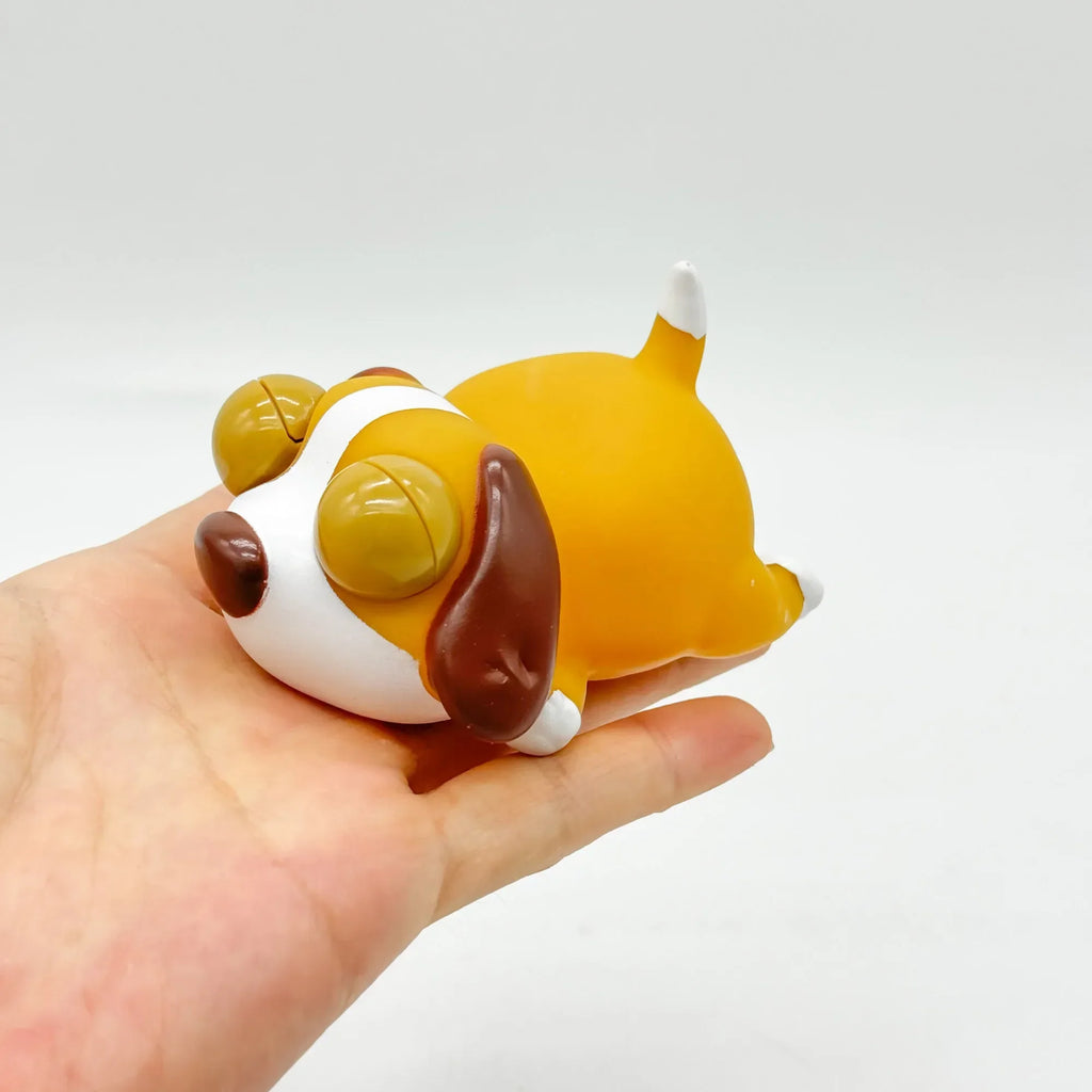 Cute Squishy Dog Stress Toy | Kawaii Big Eyes Puppy Squishy