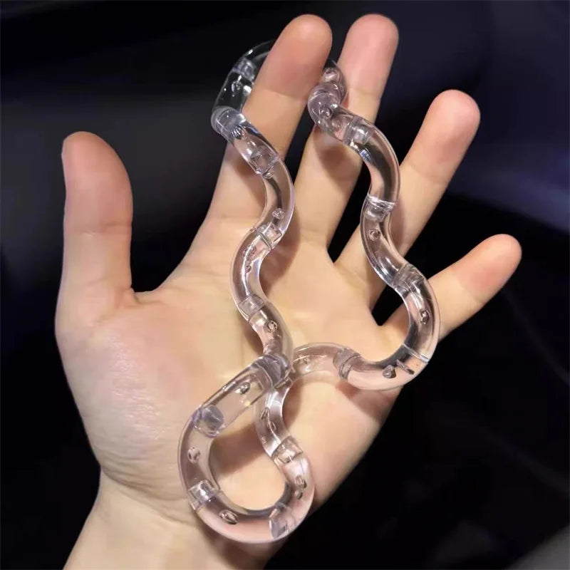 Deformable Rope Fidget Toy | Rainbow Stress Relief Sensory Toy