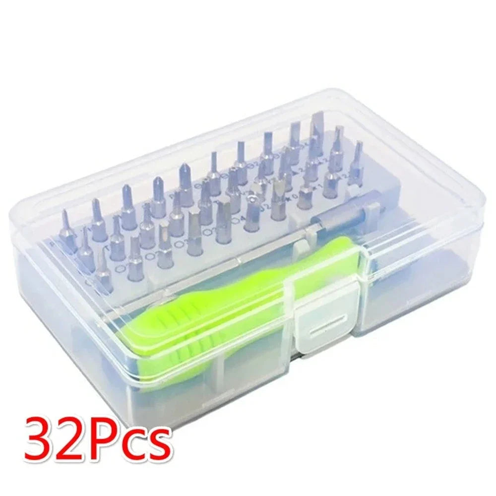 32 In 1 Multifunction Screwdriver Kit | Magnetic Precision Repair Tool Set