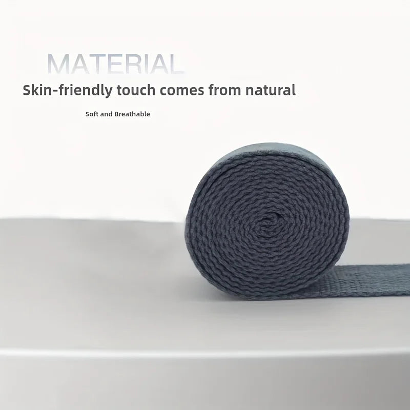 Yoga Stretching Strap with Metal Rings | Fitness and Flexibility Aid