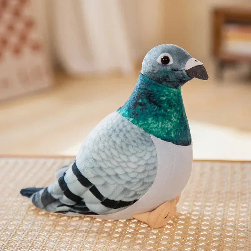 Simulation Pigeon Plush Toy – Cartoon Peace Dove Stuffed Doll Gift