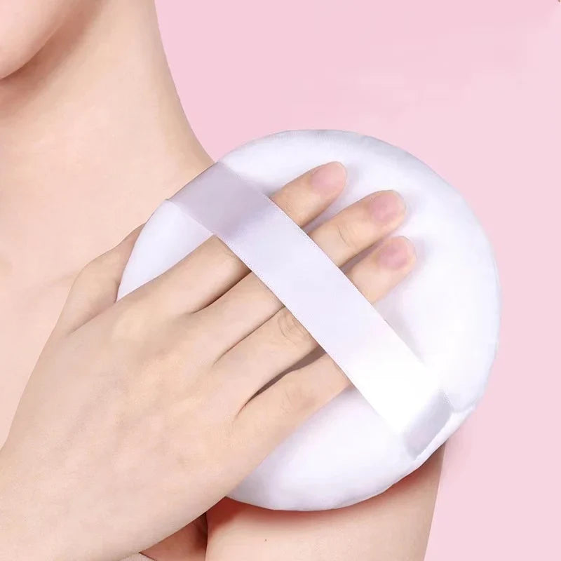 Extra Large Jumbo Body Powder Puff | Smooth Cosmetic Sponge for Loose Mineral Makeup