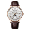 2026 Luxury Men's Sport Watch | Waterproof Luminous Leather Quartz Wristwatch