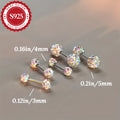 S925 Silver Stud Earrings for Women, Penguin Shape, Party Accessories