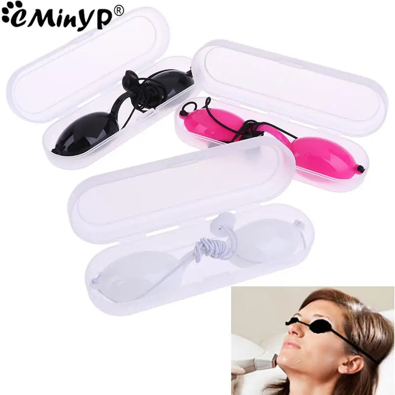 Adjustable Laser Safety Eyepatch Goggles | Full Shading Protective Eyewear for Tattoo and Photon Beauty Clinics