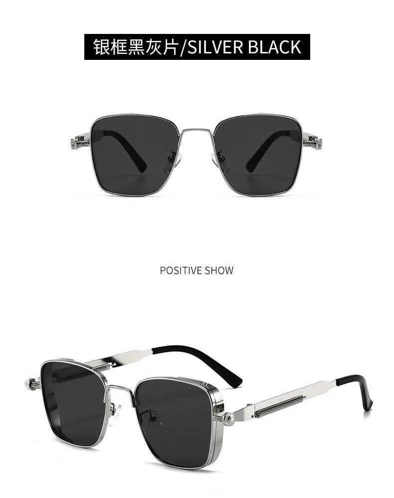 2025 Polarized Sunglasses | Men’s High-End Alloy Frame Fashion Eyewear with UV Protection