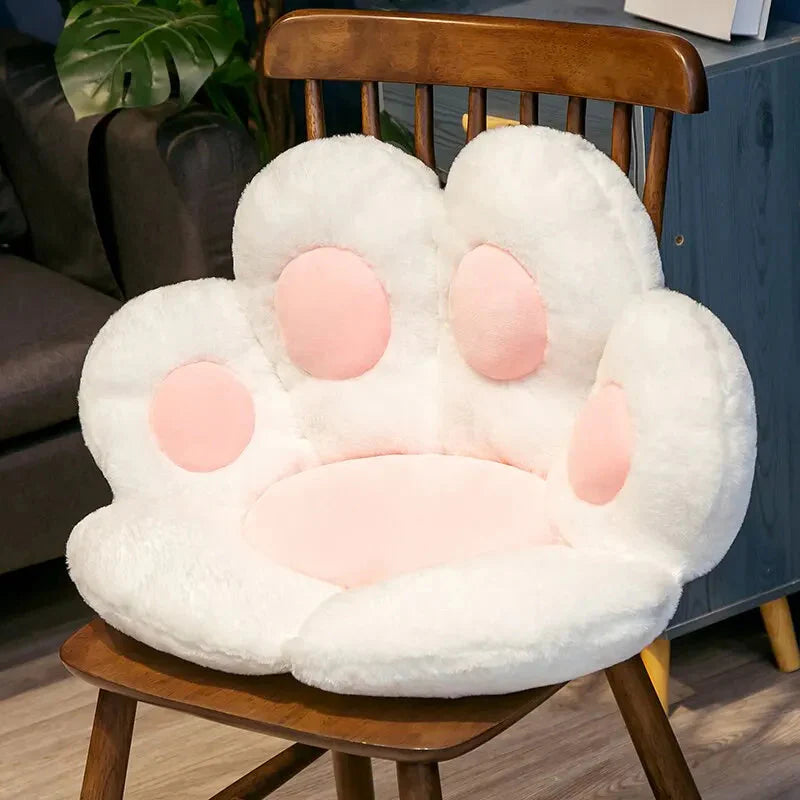 Kawaii Cat Paw Plush Toy – Soft Floor Cushion, Chair Pad & Nap Pillow