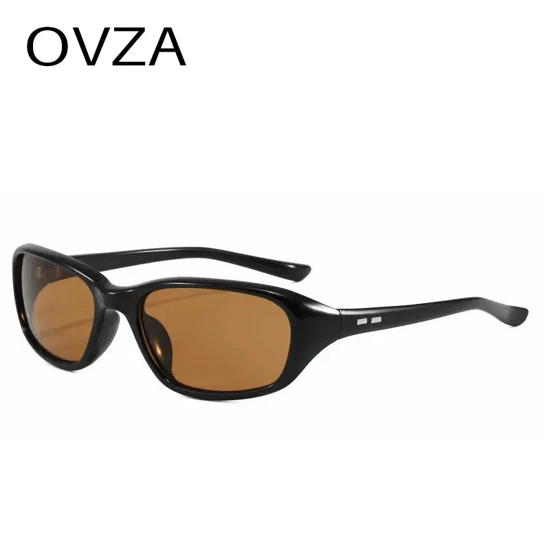 OVZA Rectangle Sunglasses for Women | UV400 Retro Fashion Shades