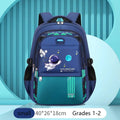 Kids Astronaut Backpack Waterproof School Bag for Boys
