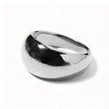 Women's Simple Stainless Steel Ring Wide Gold Color Non-Fading waterproof jewelry for women gift wholesale dropshippin