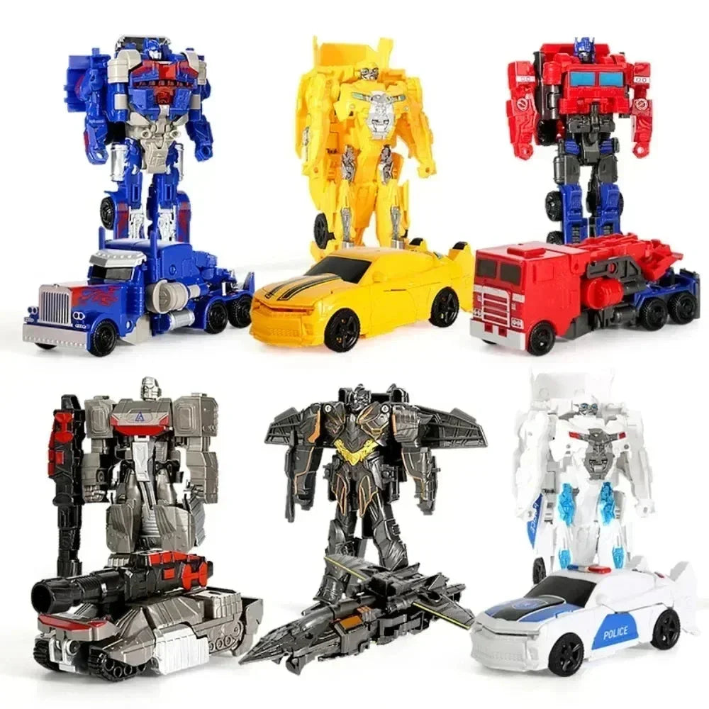 Transformation Car Robot Toy – One-Step Deformation Puzzle Model