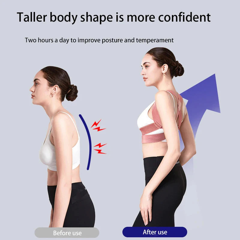Invisible Posture Corrector – Back & Shoulder Support for Adults
