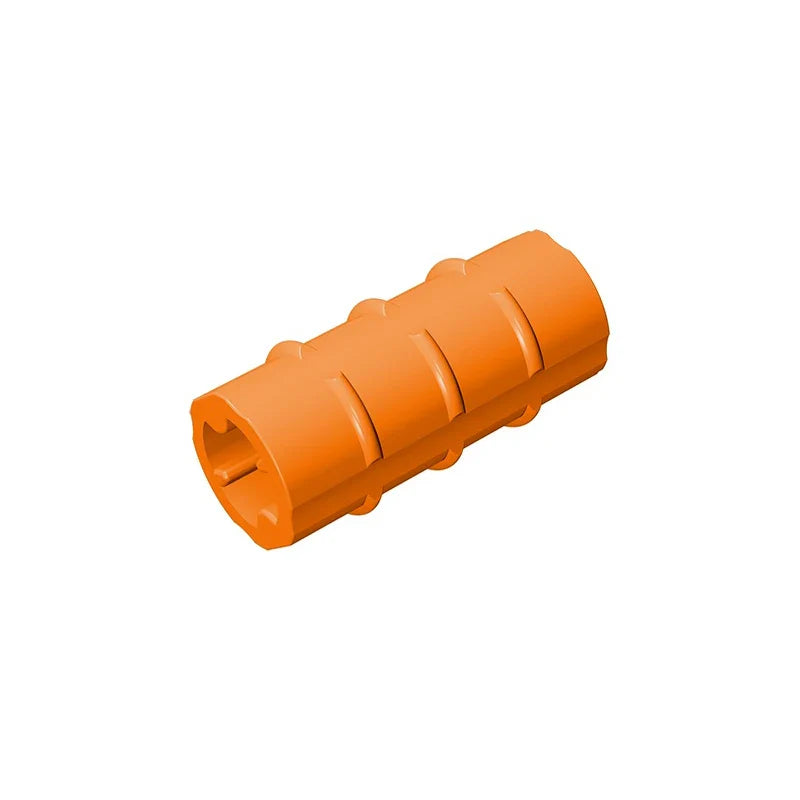 Gobricks Cross Axle Extension M 3 Ribs | Compatible Technical Building Block Connector