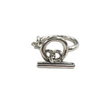 New in 925 Sterling Silver Round Ring Adjustable Rings For Women Men Engagement Aesthetic Luxury Jewelry Wholesale Jewellery