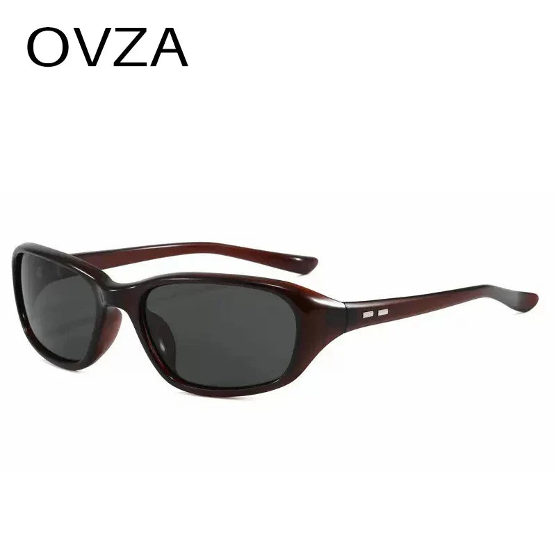 OVZA Rectangle Sunglasses for Women | UV400 Retro Fashion Shades