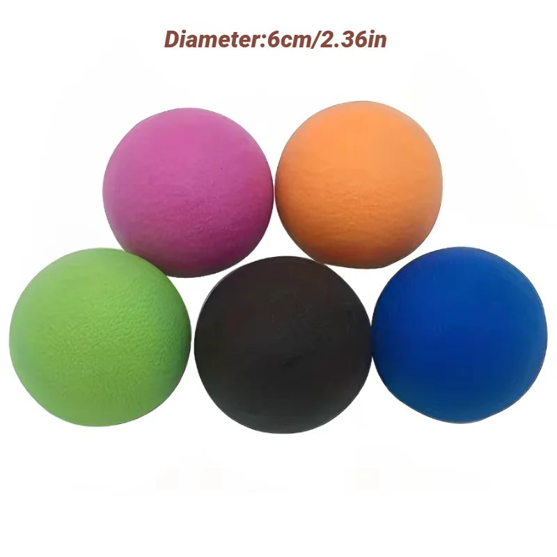 TPE 6CM Fascia Ball | Deep Tissue Muscle Massage Ball for Pain Relief