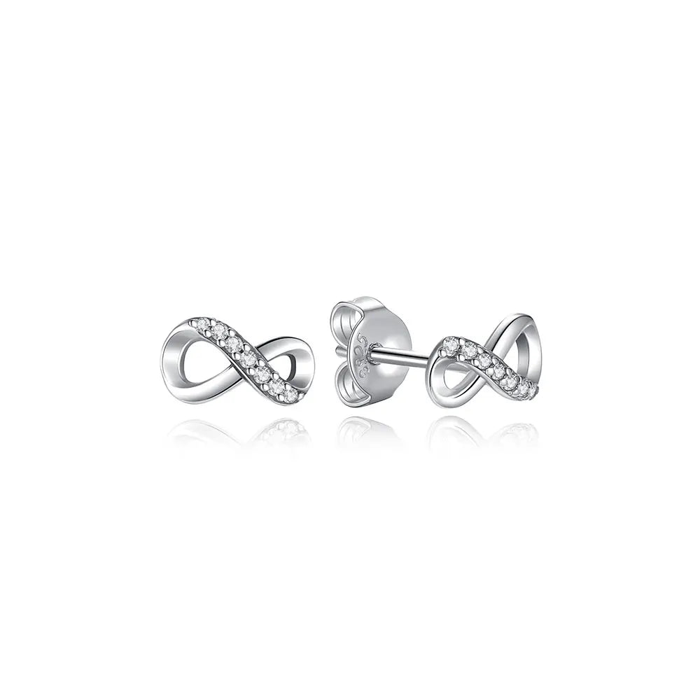 925 Sterling Silver Earrings | Women's Trendy Stud and Hoop Jewelry with Cubic Zirconia