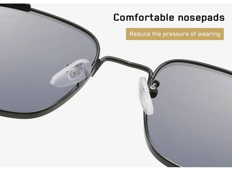 2025 Polarized Sunglasses | Men’s High-End Alloy Frame Fashion Eyewear with UV Protection