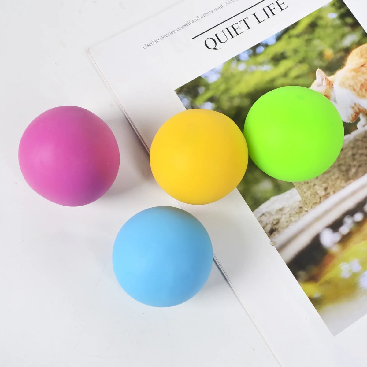 Slow Rising Stress Balls | Squishy Sensory Fidget Toys for Adults and Kids