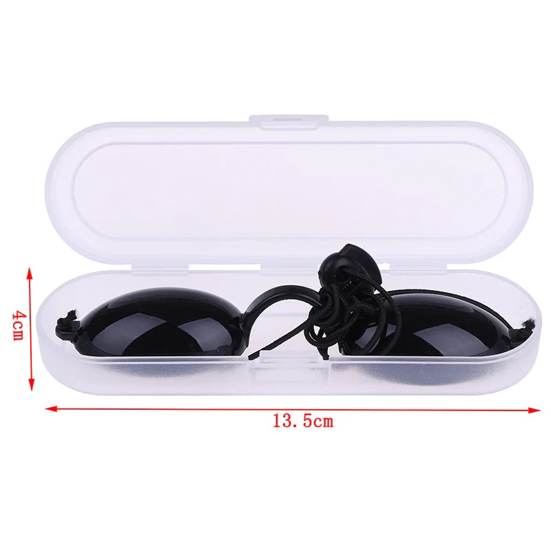 Adjustable Laser Safety Eyepatch Goggles | Full Shading Protective Eyewear for Tattoo and Photon Beauty Clinics