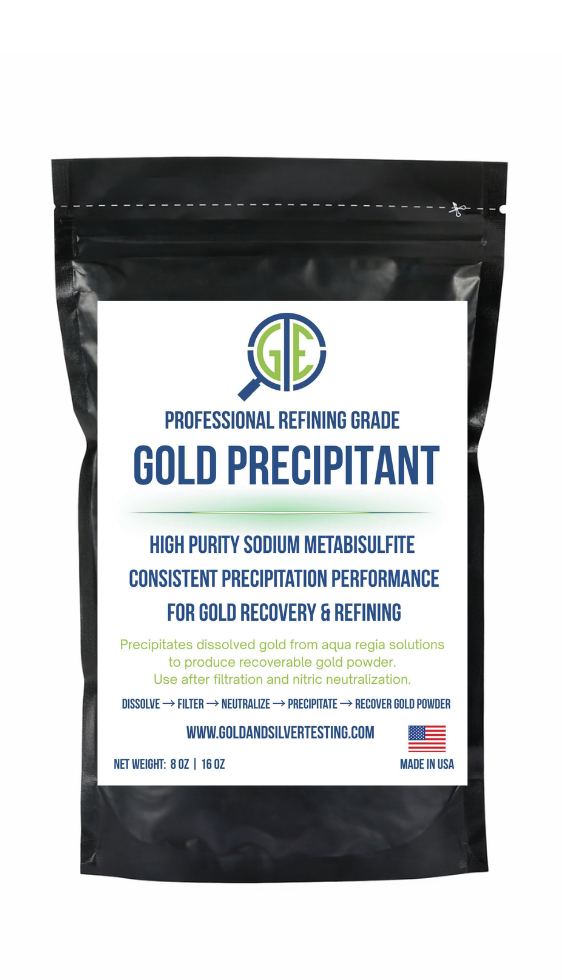 JSP & GTE Sodium Metabisulfite 5lb Bag Gold Precipitant Powder for Refining Recovery Aqua Regia