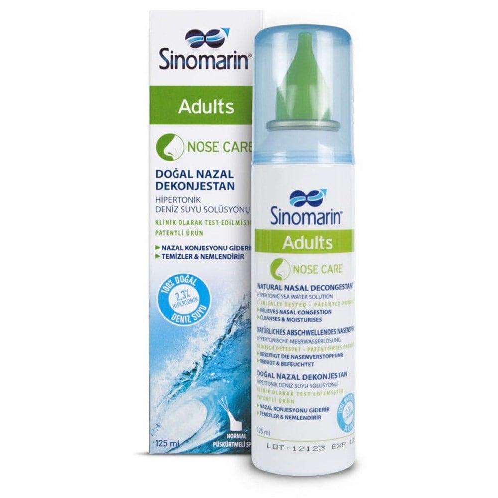 Sinomarin Adults Hipertonic Sea Salt Spray - 125ml
