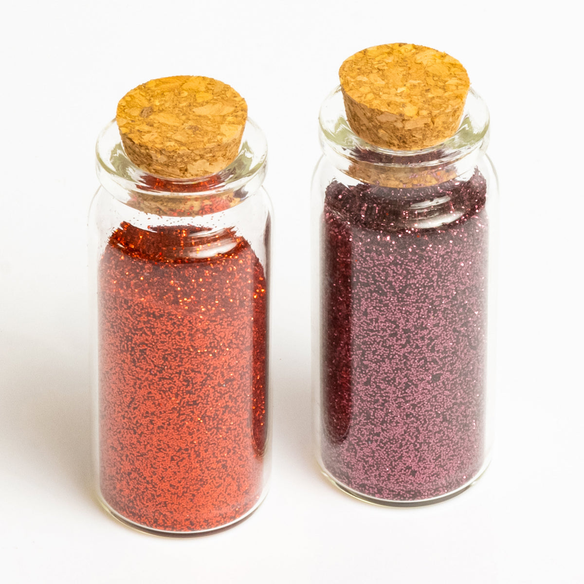 Red & Pink Glitter Bottles Everett Rd. by Cathe Holden 2pk