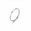 1mm Plain Band Ultra-thin Ring Couple Rings
