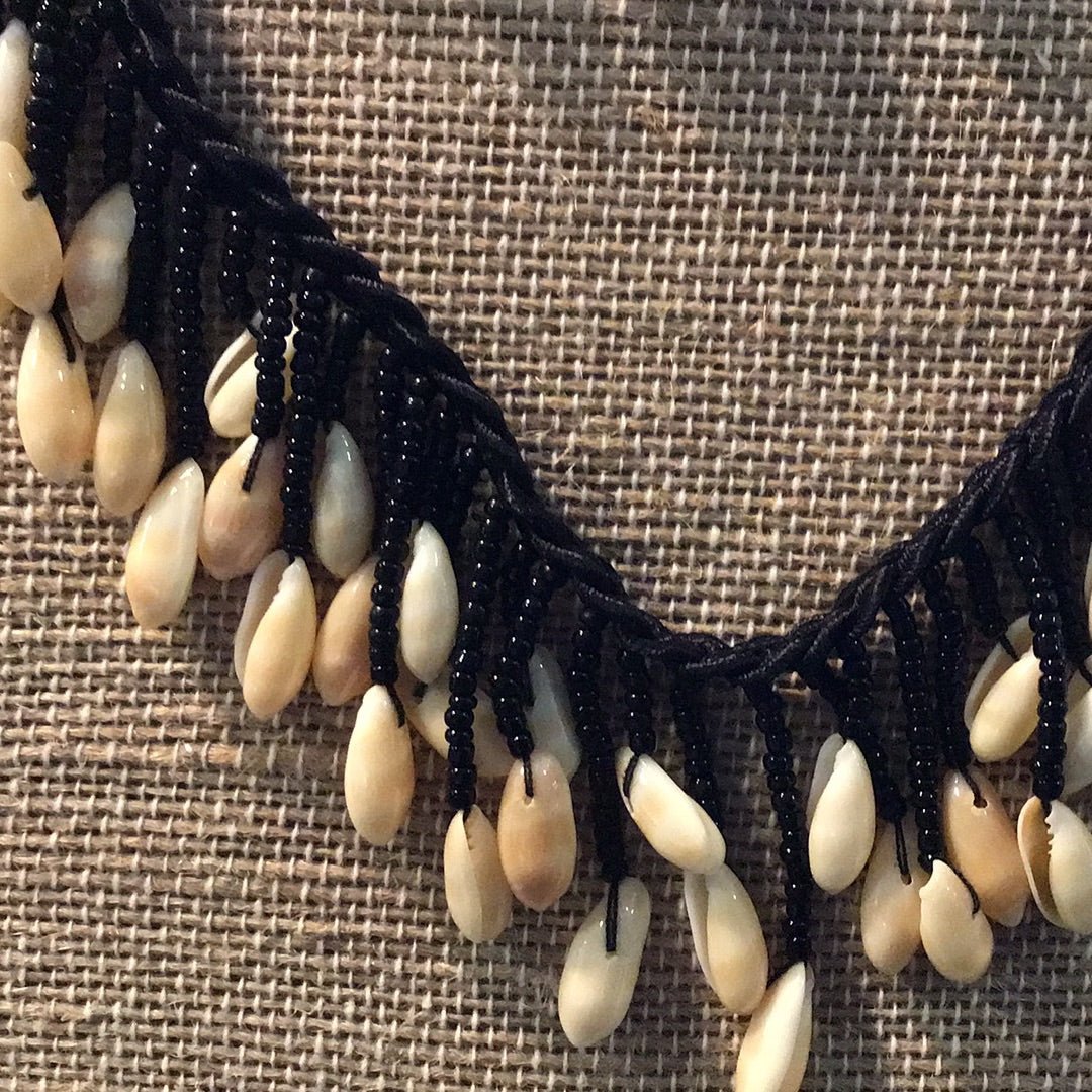 Beaded Rice Shell Necklace and Bracelet
