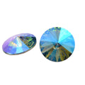 Swarovski 1122 Round Rivoli Crystal 18mm Electric Ocean - Individual Bead