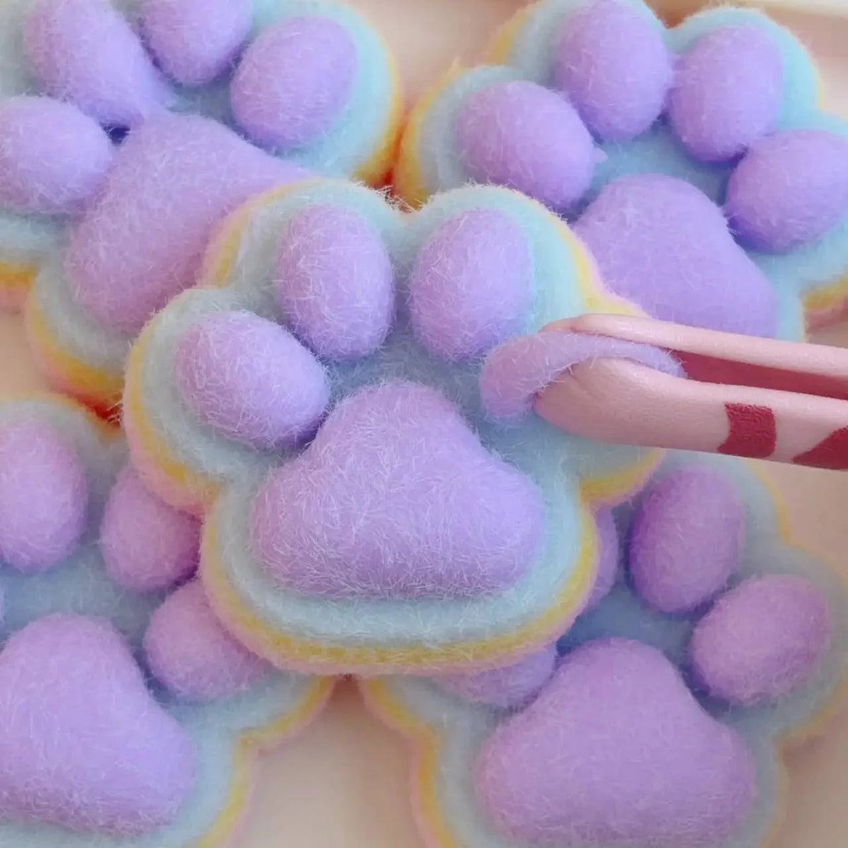 Cat Paw Mochi Squishy Toy | Slow Rebound Plush Fidget Toy for Stress Relief