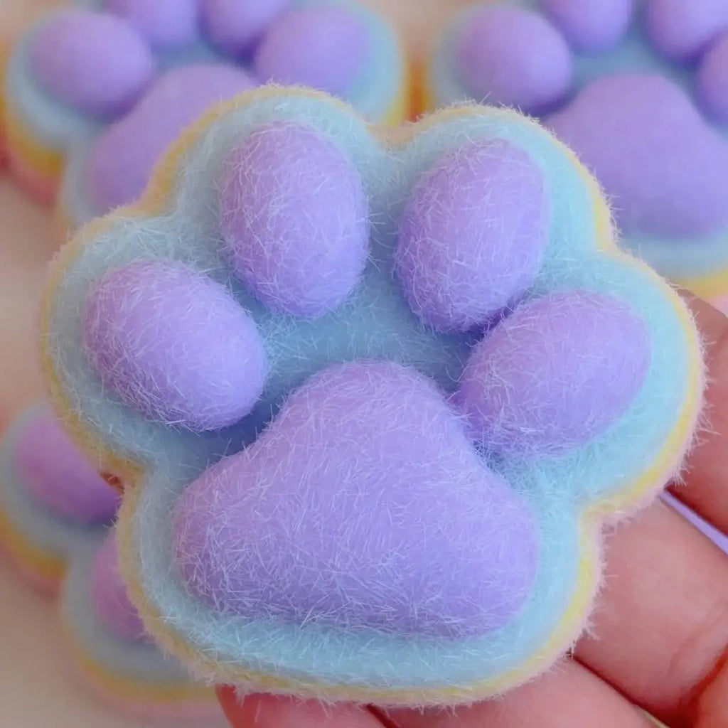 Cat Paw Mochi Squishy Toy | Slow Rebound Plush Fidget Toy for Stress Relief
