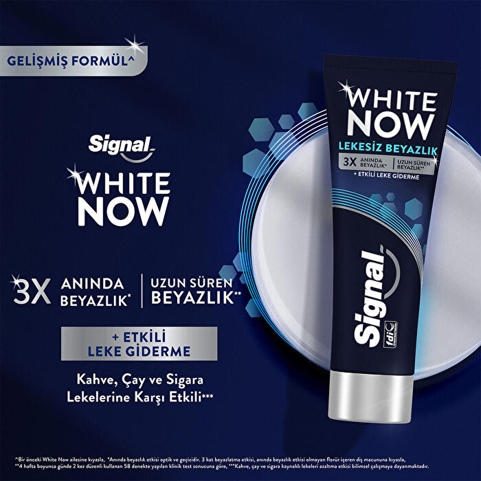 Signal White Now Instant Whitening Toothpaste 75ml | Stain Removal