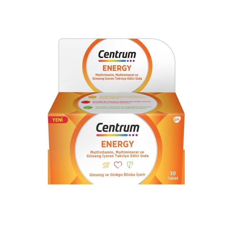 Centrum Energy 30 Tablets