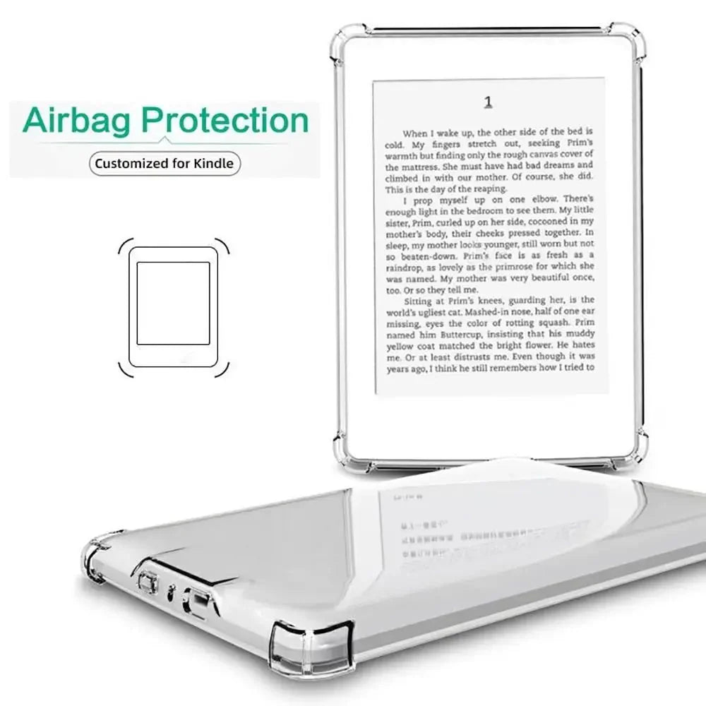 Transparent Kindle Case | Soft TPU Clear Cover