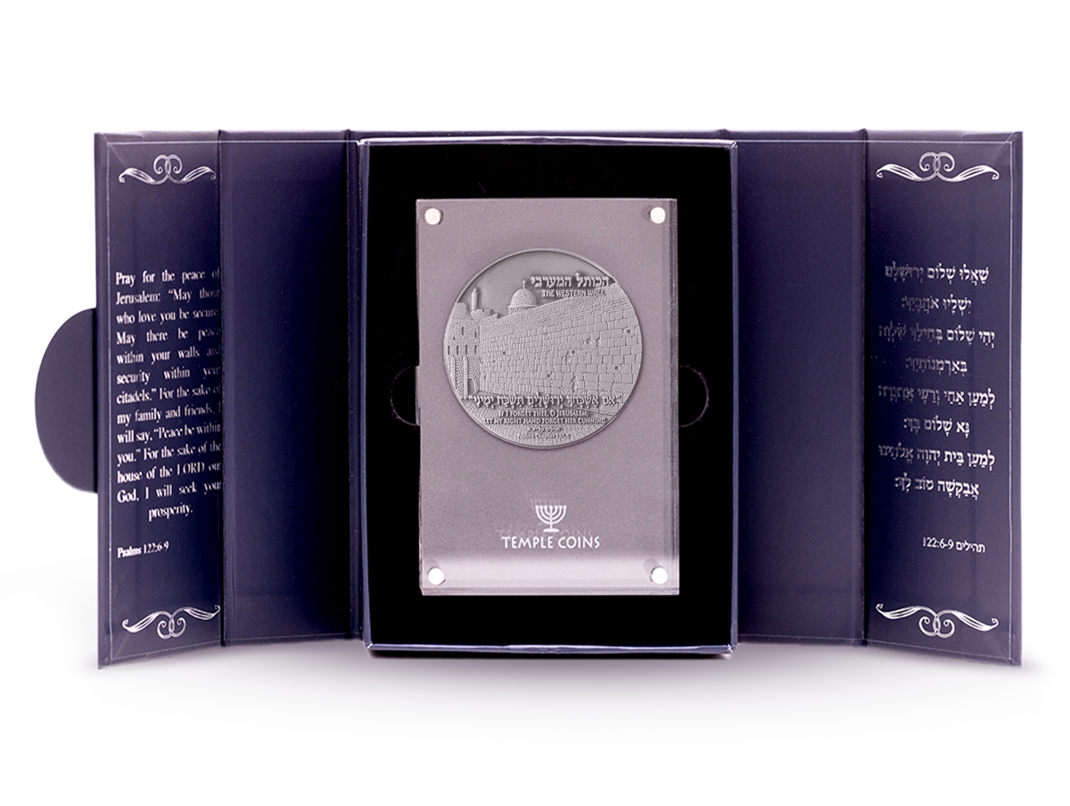 Jerusalem Vow - Western Wall Coin