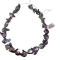 Freshwater Baroque Peacock Pearl Strand 16in