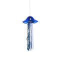 Glass Jellyfish Suncatcher with Ribbon Trim