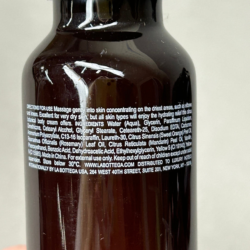 GROWN ALCHEMIST 12-PACK! Body Cream Mandarin Rosemary Leaf 1.69 fl oz (New)