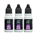 3 Gold Silver Test Acid Neutralizer 1/2 oz Bottles Testing Solution Stone Cleaner