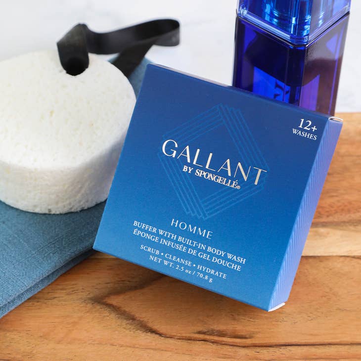 Men's Body Wash Infused Buffer - Homme Collection