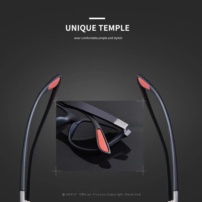 Men's Polarized Sport Sunglasses | UV400 Protection Goggles for Driving and Night Vision