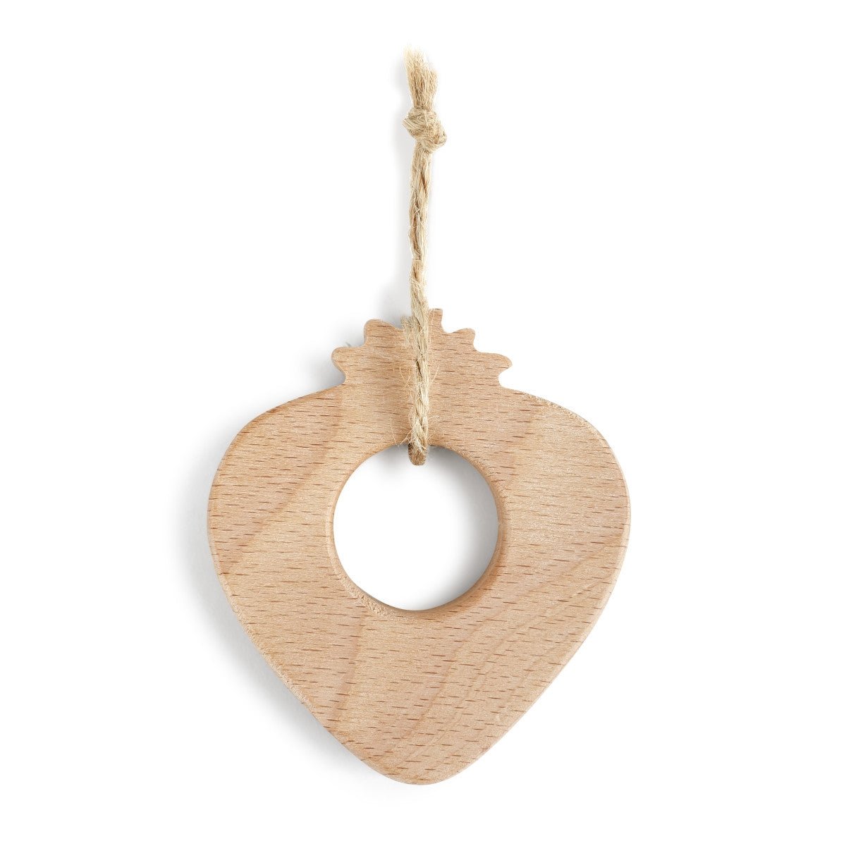 Natural Wood Teether - Available in Apple, Watermelon, Avocado & Strawberry Designs
