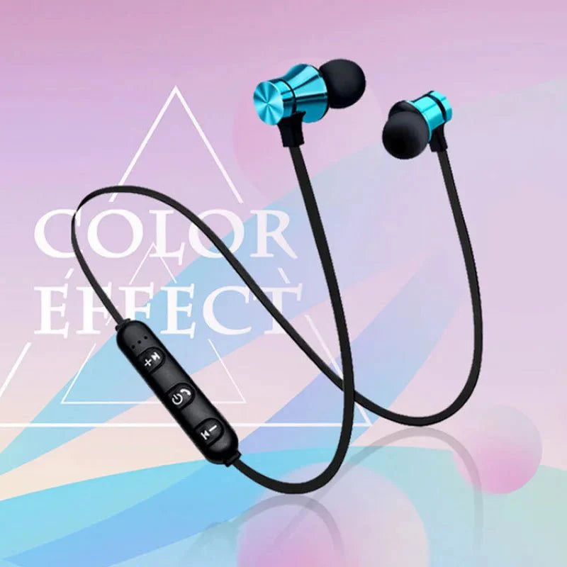 Wireless Bluetooth Neckband Headphones | Sports Earphones with Mic