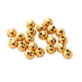 4mm Elector-Plated Round Beads - Multiple Colors Base Metal Spacer Beads - Sold Individually
