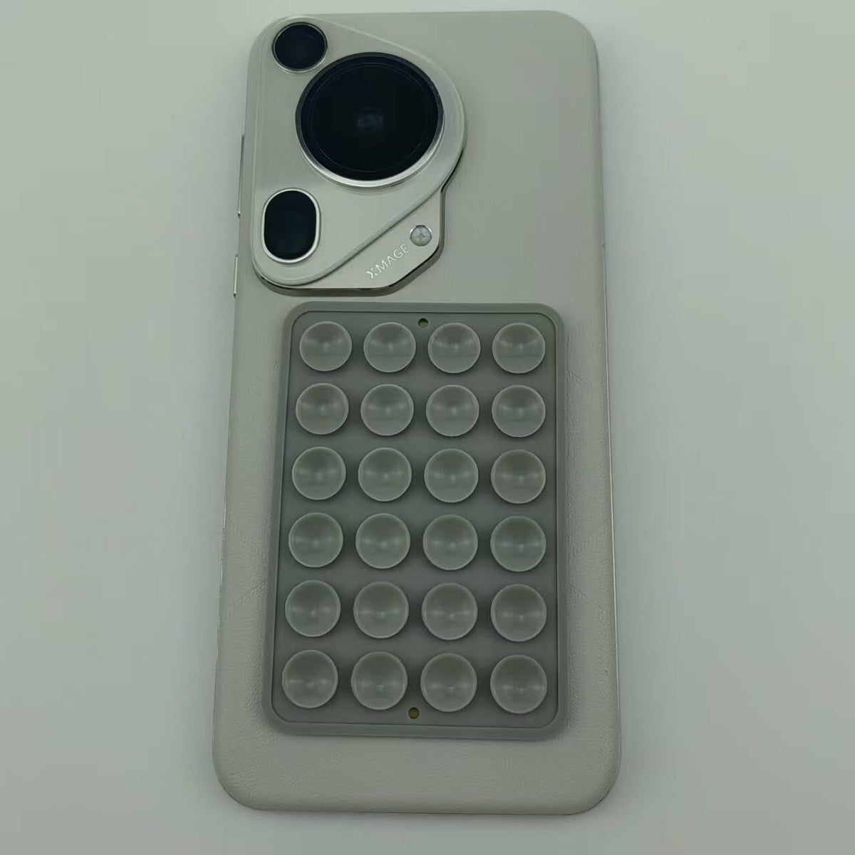 YIGO MASTER Silicone Suction Cups Gray Adhesive Durable Phone Case Holders
